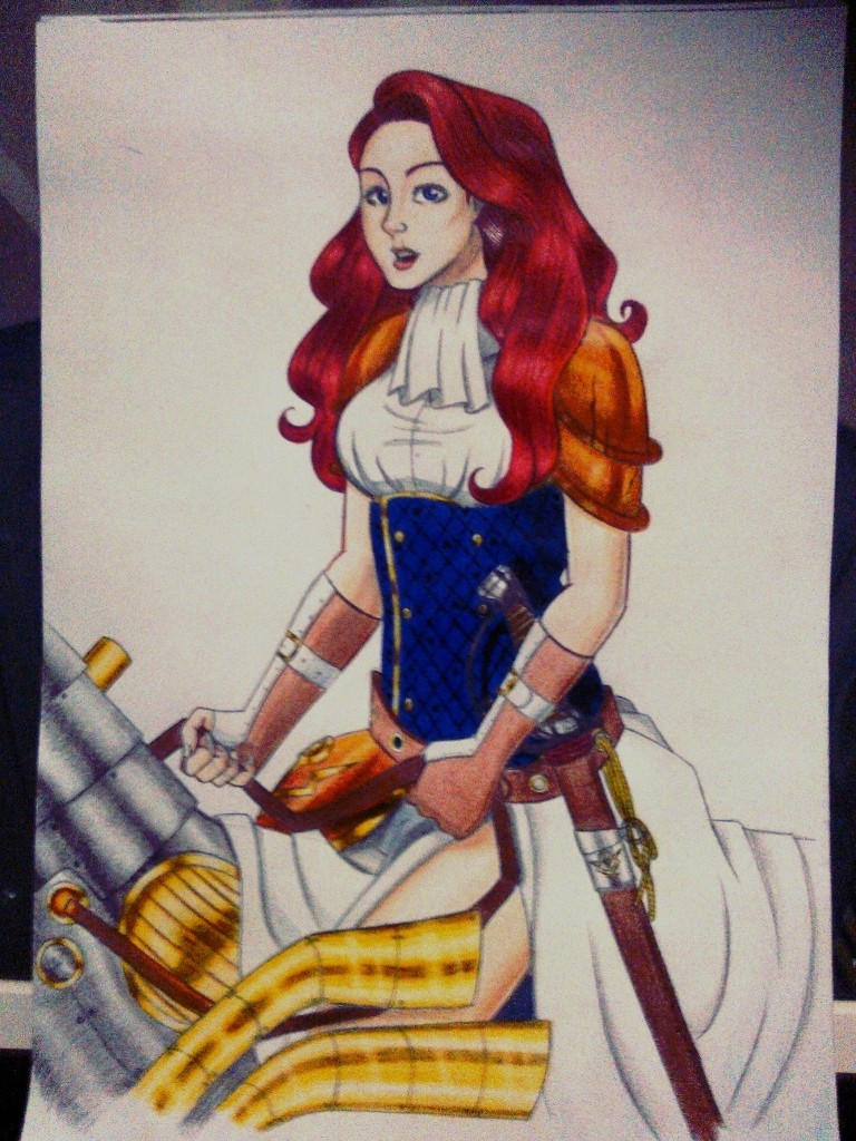 Steam Warrior The Steam Warrior by Camila-dos-Anjos on DeviantArt