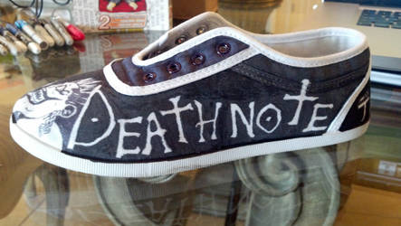 Death Note Left Shoe (side)