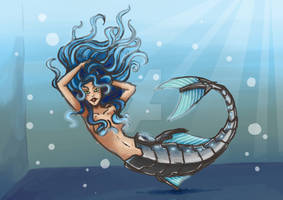 Bionic mermaid