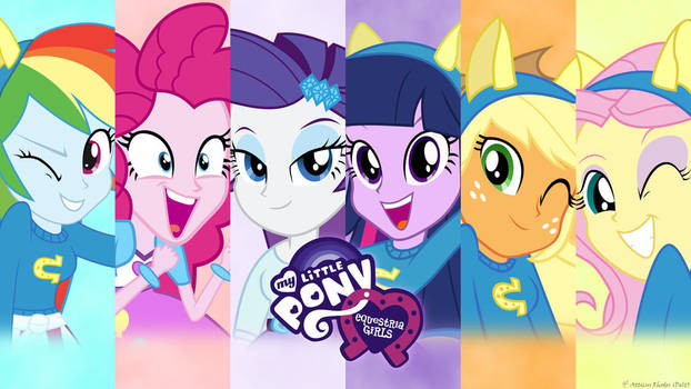 The Mane Six Equestria Girls