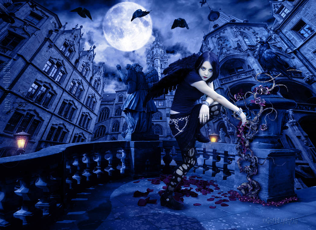 Life's spirit is blue light