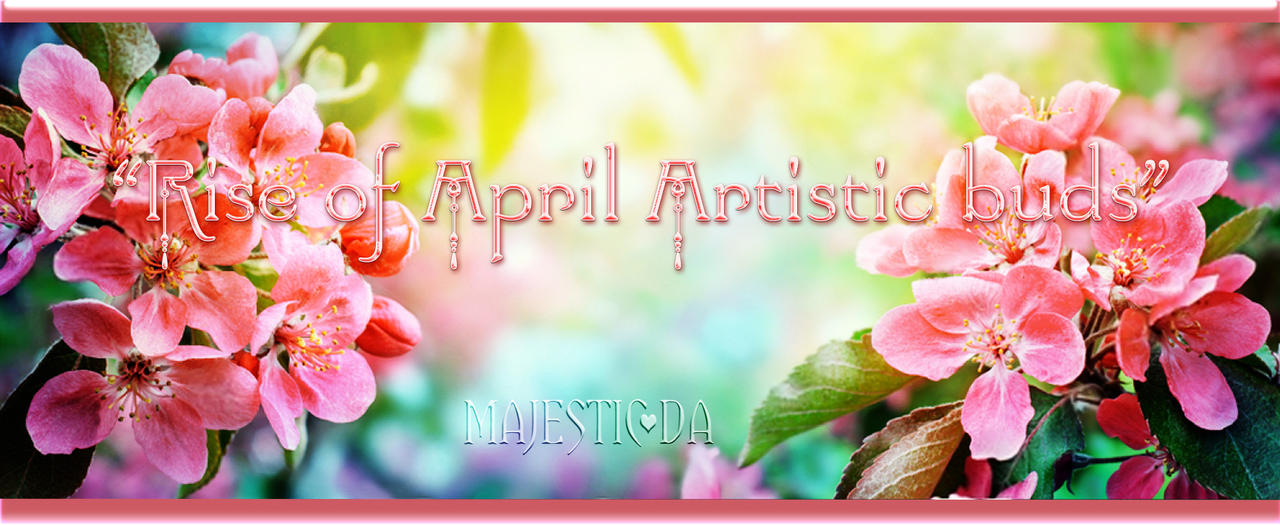 Layout header -Spring-April 2022 by GothLyllyOn on DeviantArt