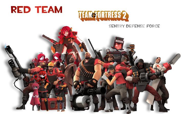 Team Fortress: Sentry Defense Force by IkagiKatagawa4 on DeviantArt