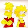 Teen Bart and Lisa