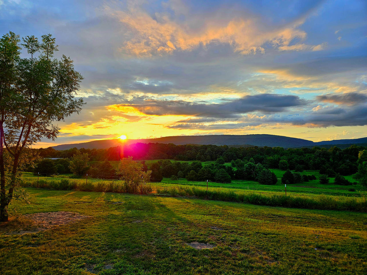 Cool July Sunset