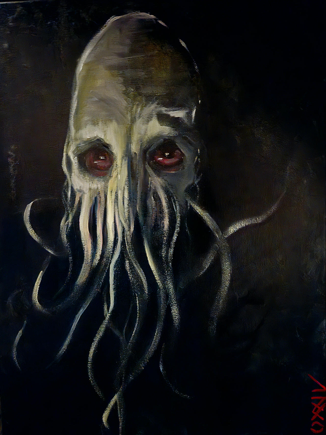 Old One thick oil paint