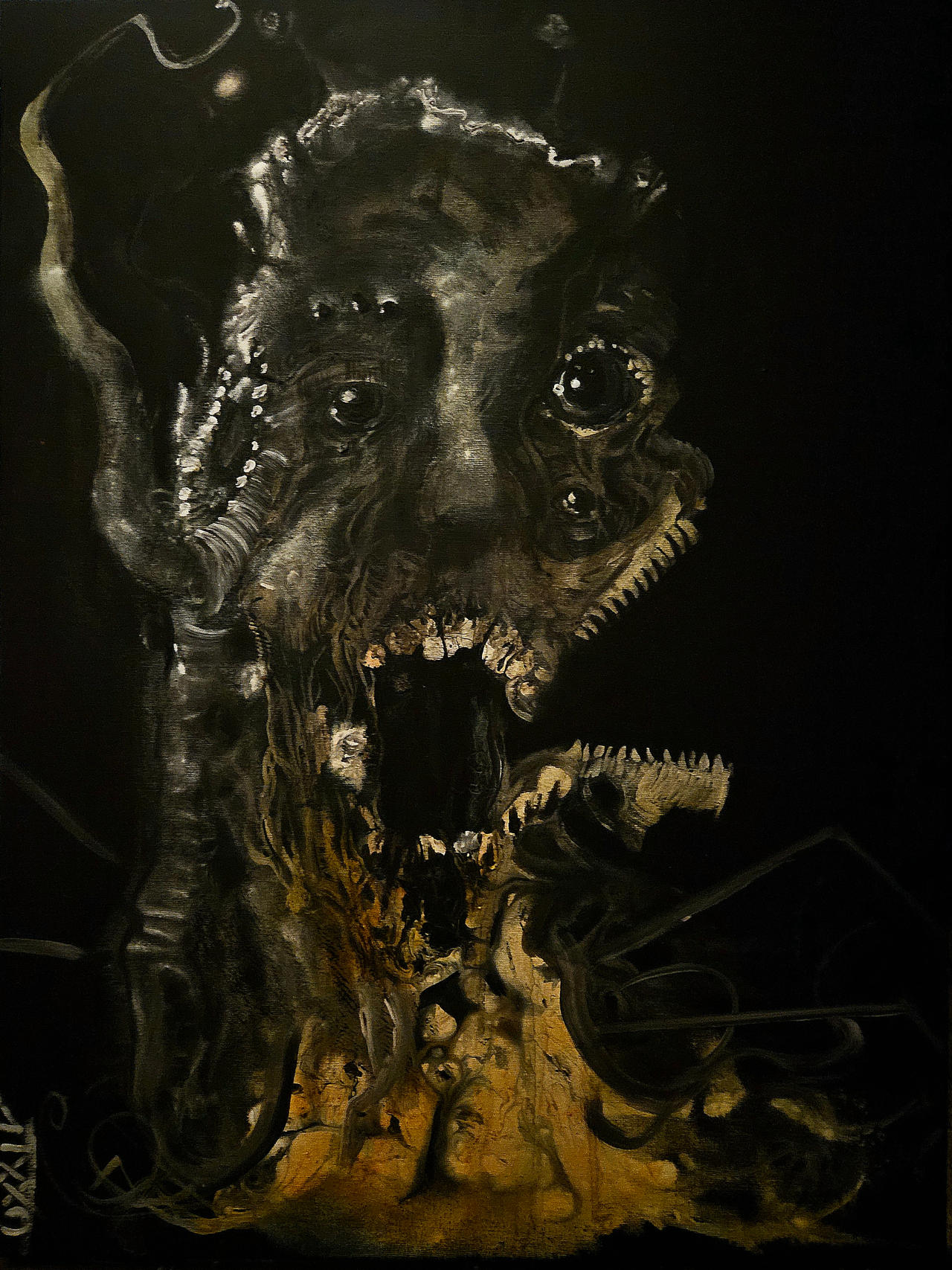 The Thing Returns, final Varnished