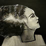 Bride of Frankenstein classic look