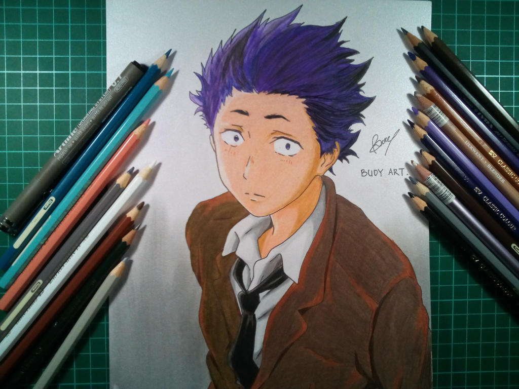 Drawing Ishida Shouya (Koe no Katachi)