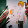 Drawing Natsume Takashi (Natsume Yuujinchou Go)