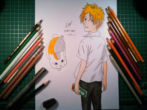 Drawing Natsume Takashi (Natsume Yuujinchou Go)