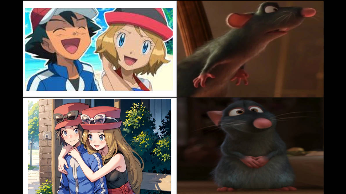 Ed And Remy Remy the rat prefers Kalos over Amour by PlayAbiyyu on DeviantArt