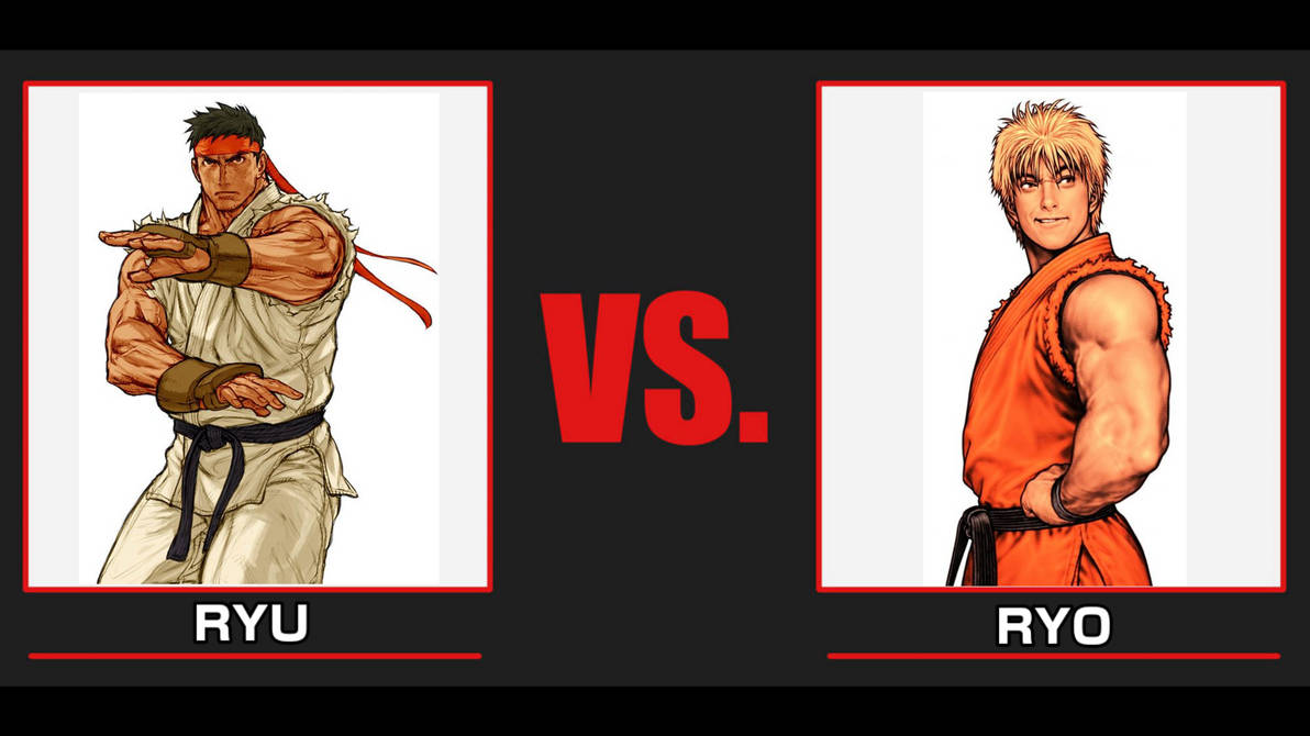 Ryu VS. Ryo Sakazaki by PlayAbiyyu on DeviantArt