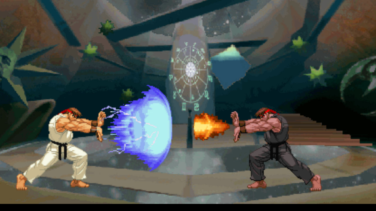 Shrek Vs Ryu Ryu VS. Evil Ryu - Hadouken battle by PlayAbiyyu on DeviantArt