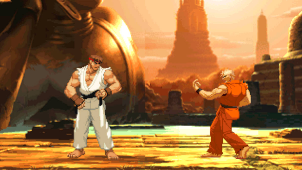 Ryu VS. Ryo is ready to fight! by PlayAbiyyu on DeviantArt