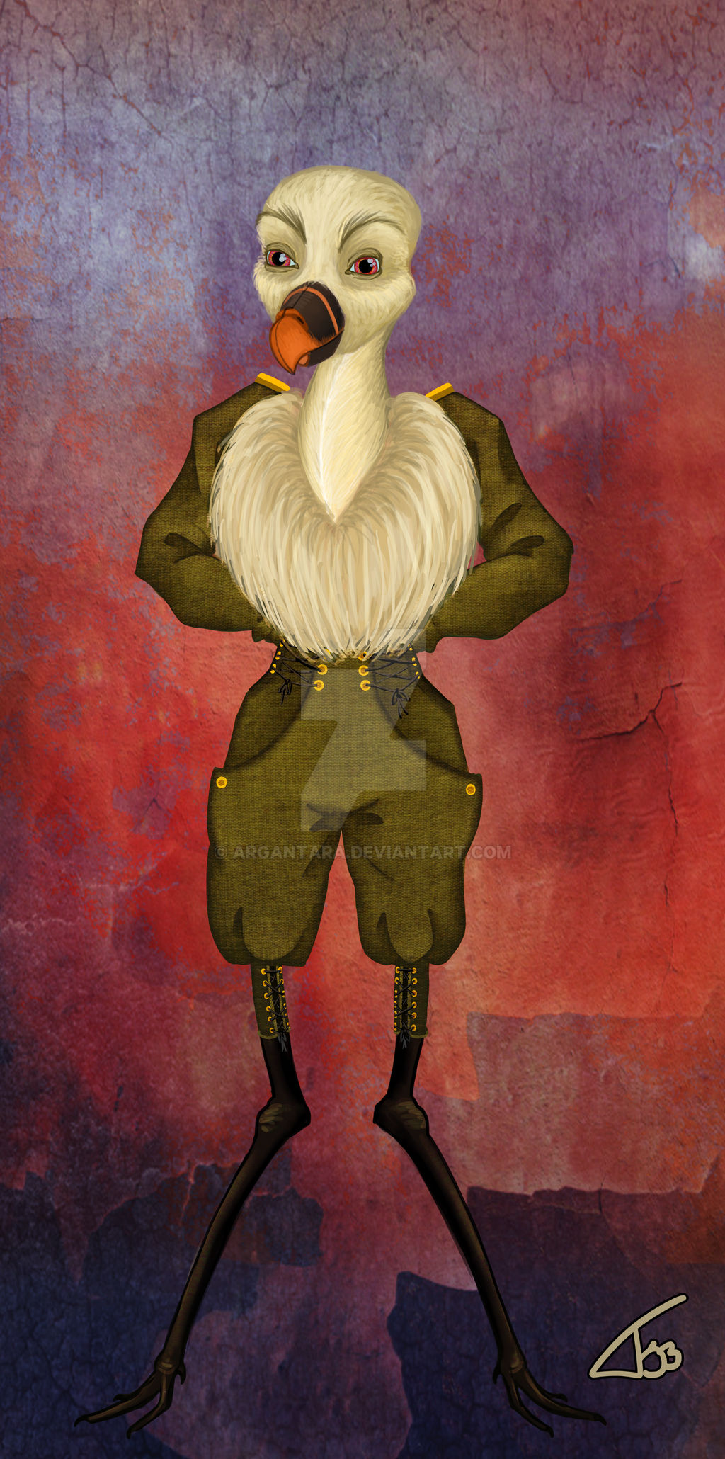 Humanoid Bird Races Humanoid Bird general by Argantara on DeviantArt