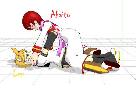 Akaito and Len