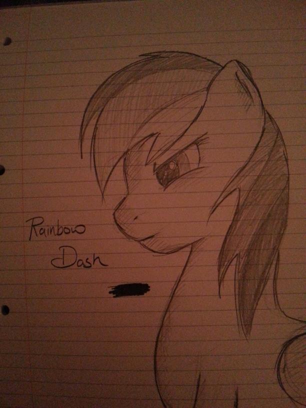 Rainbow Dash Sketch