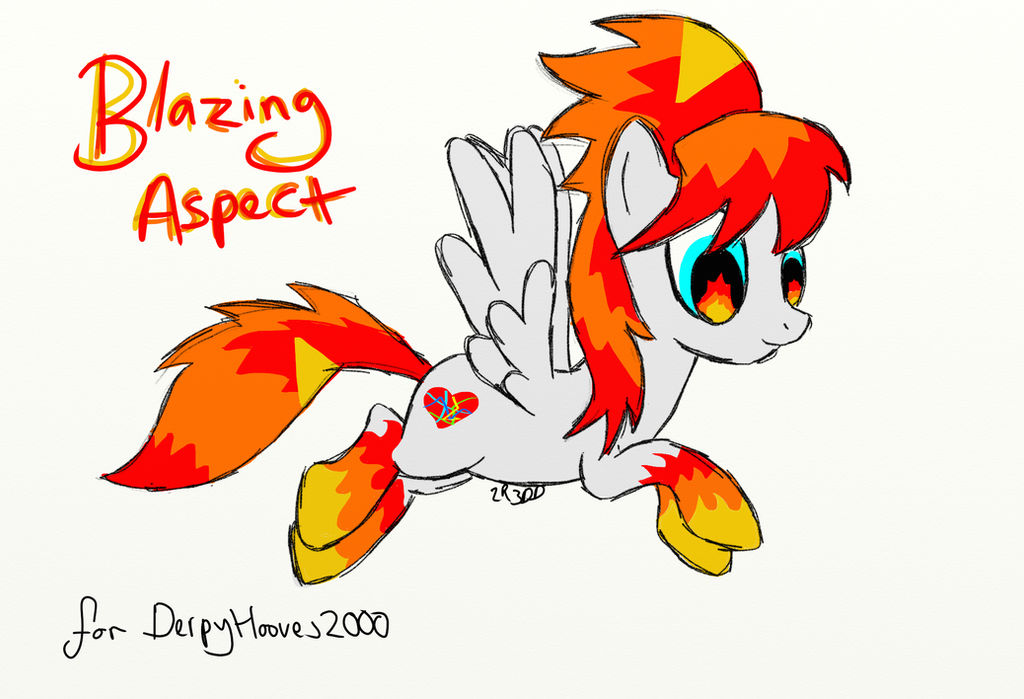 Blazing Aspect for DerpyHooves2000