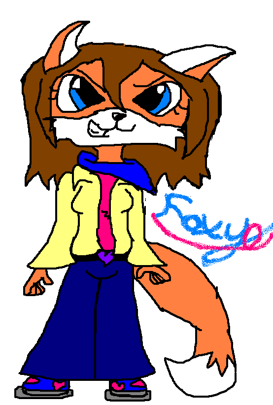 Foxy-my starfox char