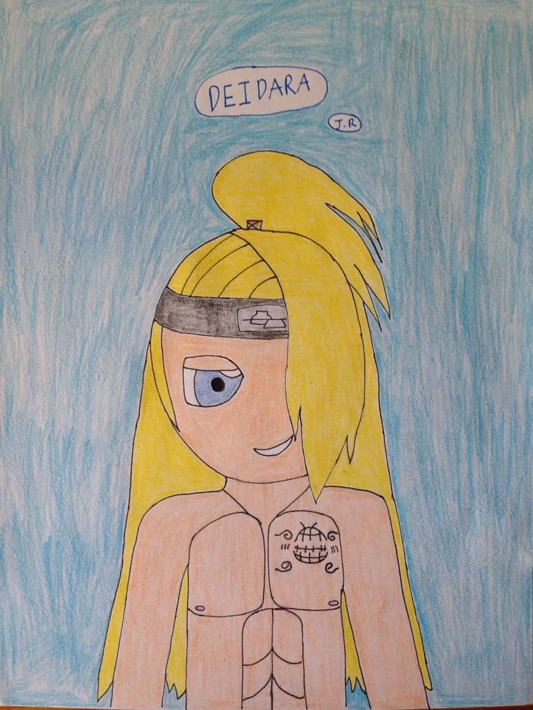 Deidara Shirtless