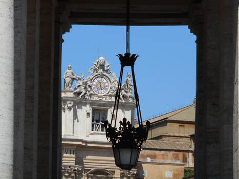 Outside St. Peter's Square