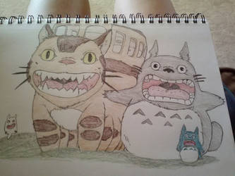 Totoro and his friends