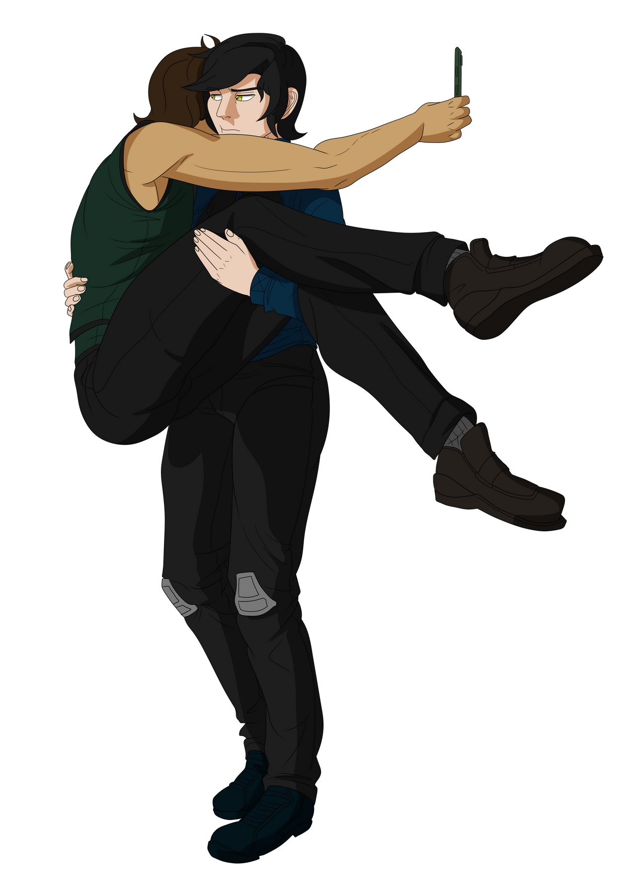 Carrying The Rizzler By Eteleu On DeviantArt