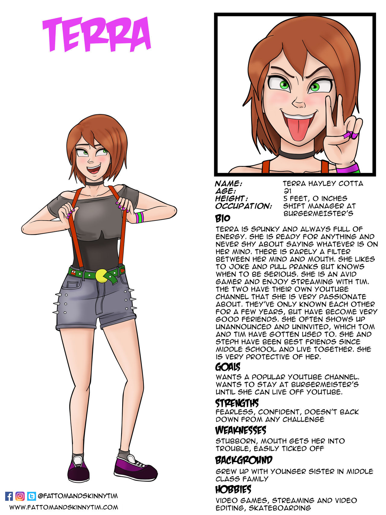 Bio Deviantart Character Bio: Terra by AuBurn-Ink on DeviantArt
