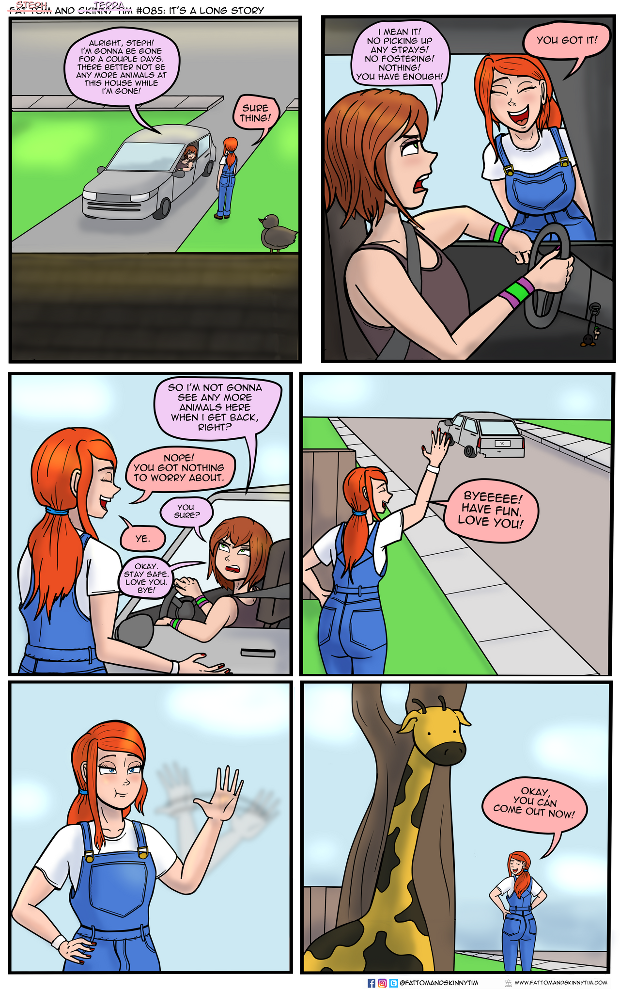 Fat Tom Riddeol Fat Tom and Skinny Tim #085: It's a Long Story by AuBurn-Ink on DeviantArt