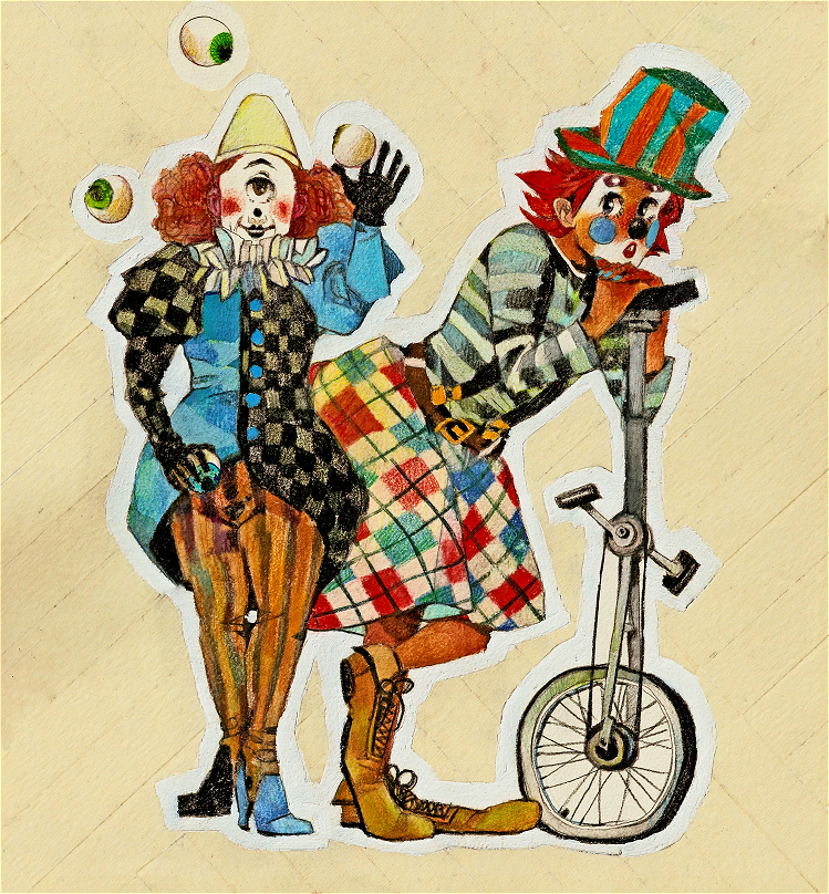Circus Robinson: Clown duo