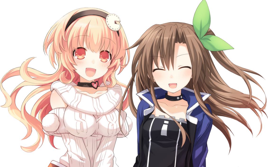 Iffy and Compa Render by AngelSisterNepgear47 on DeviantArt