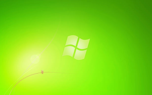 win7_green_starter_Wall by tonev