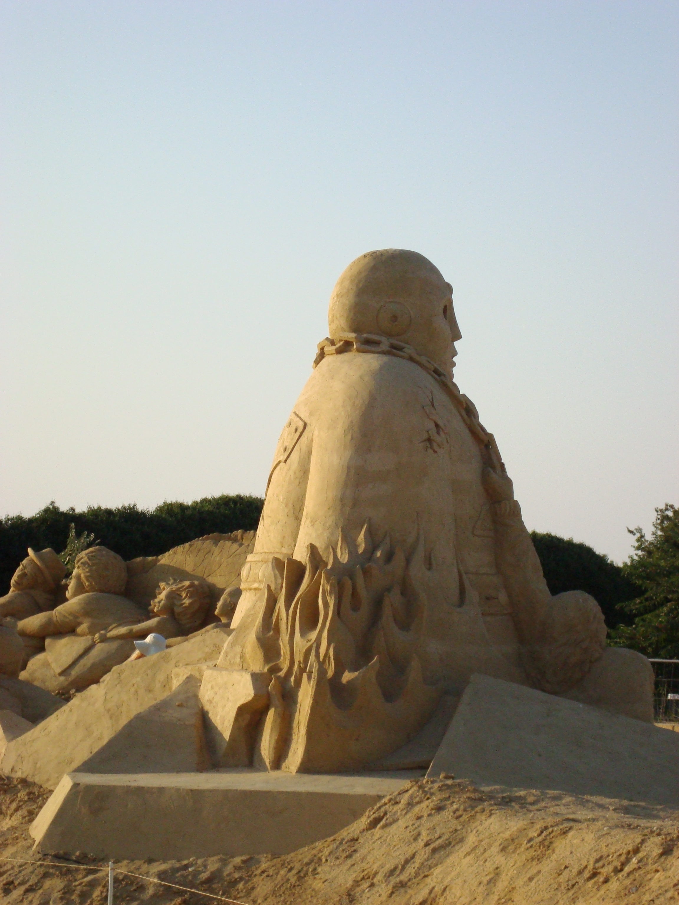 Sand art in burgas 8