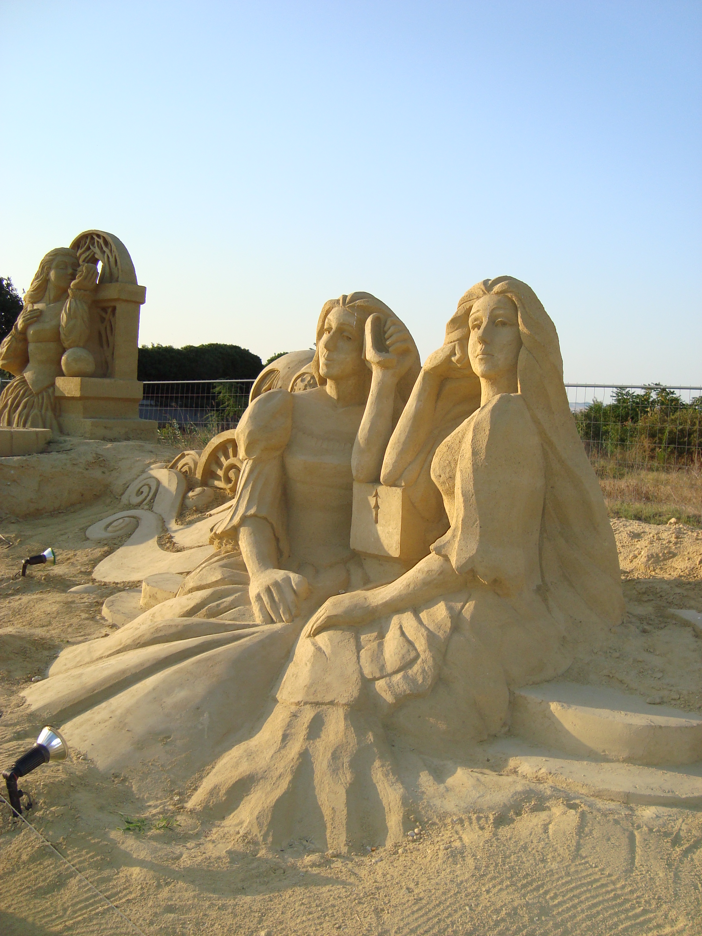 Sand art in burgas 18