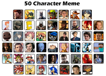 My 50 Character Meme