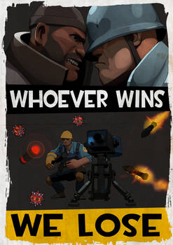 War propaganda contest poster