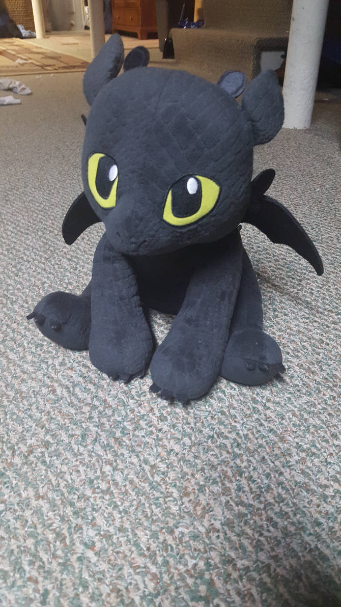 Build-A-Bear Toothless by potatobugart on DeviantArt