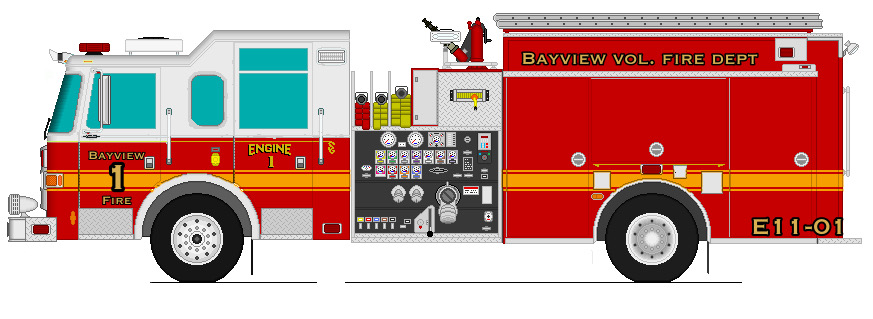 Bayview Volunteer Fire department engine 1 by Gallowaytwpfiredept on Bayview Volunteer Fire department engine 1 by Gallowaytwpfiredept on