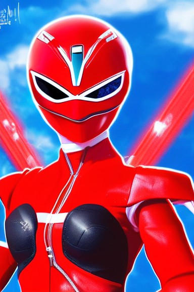 Red Power Ranger Girl (2) by Taibaka on DeviantArt