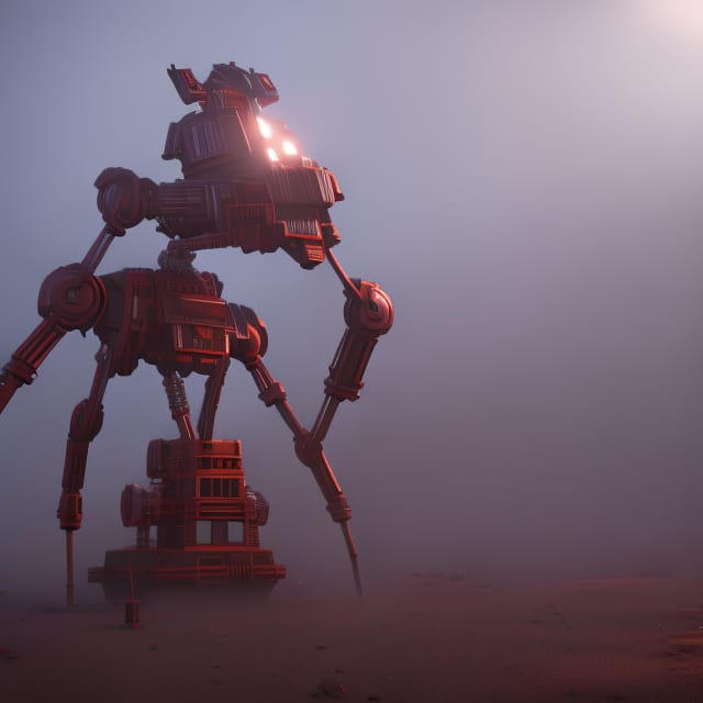 Rust Red Mech Red mecha by Taibaka on DeviantArt