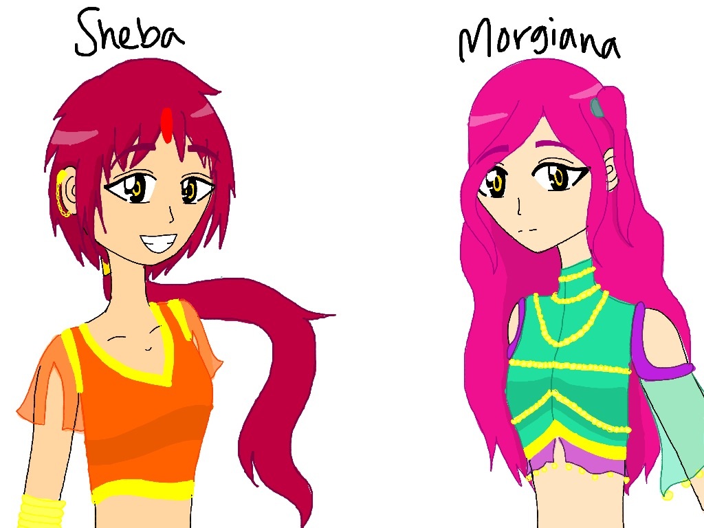 Sheba and Morgiana