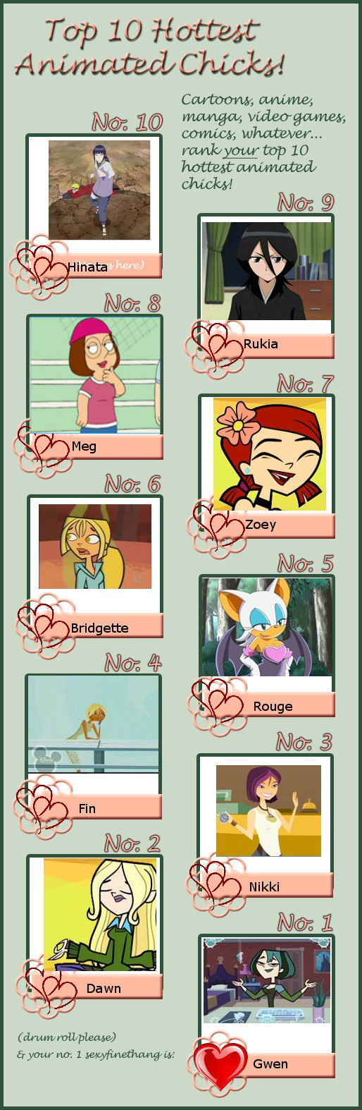 My Top 10 Hottest Animated Chicks By Conversetxg On Deviantart My Top 10 Hottest Animated Chicks By Conversetxg On Deviantart