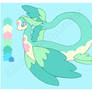 (CLOSED) Seafoam Nessie Adoptable (part 1)