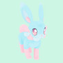 CLOSED! Cotton Candy Bunny Adoptable (part2)