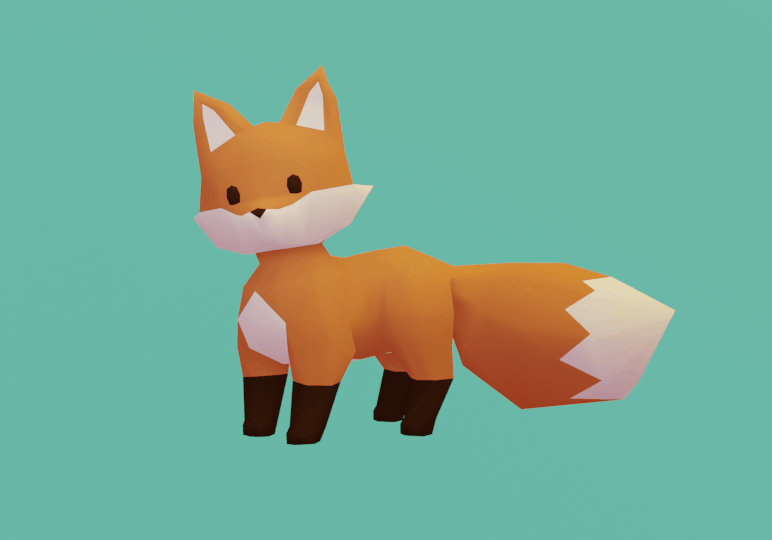 Fox Polyhaft Low Poly Fox by Rika-of-Thunder on DeviantArt