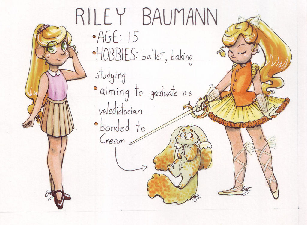Majoring in Magic: Riley by ems-artwork on DeviantArt