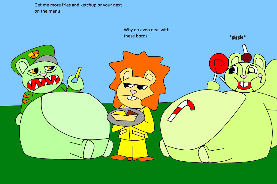 Fattening tree friends Request by MadManHTF on DeviantArt