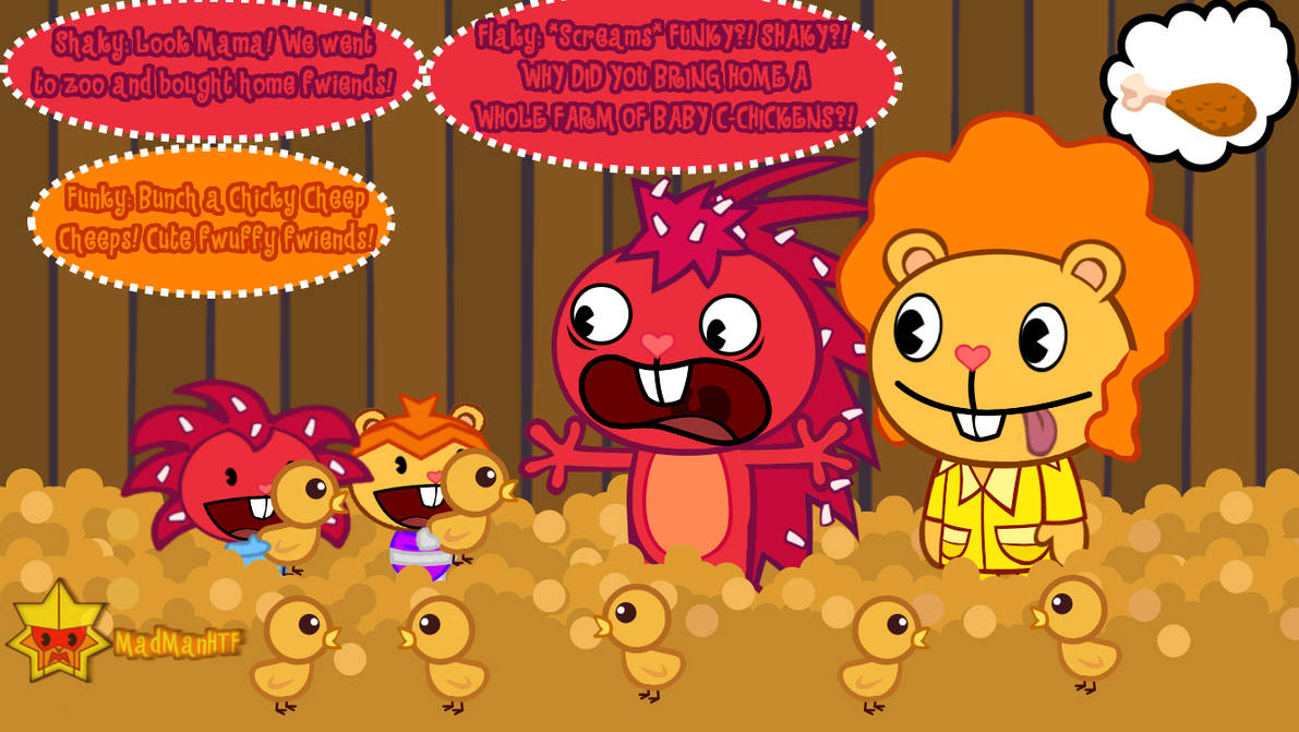 Funky and Shaky's fluffy friends by MadManHTF on DeviantArt