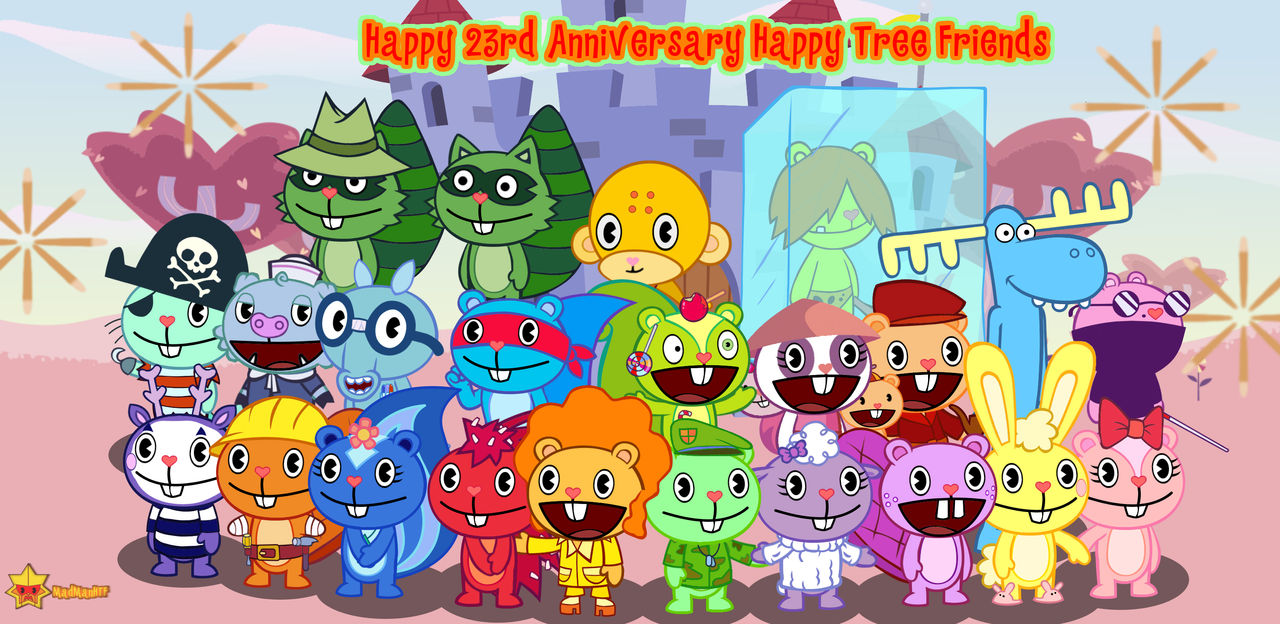 Happy 23rd Anniversary Happy Tree Friends by MadManHTF on DeviantArt